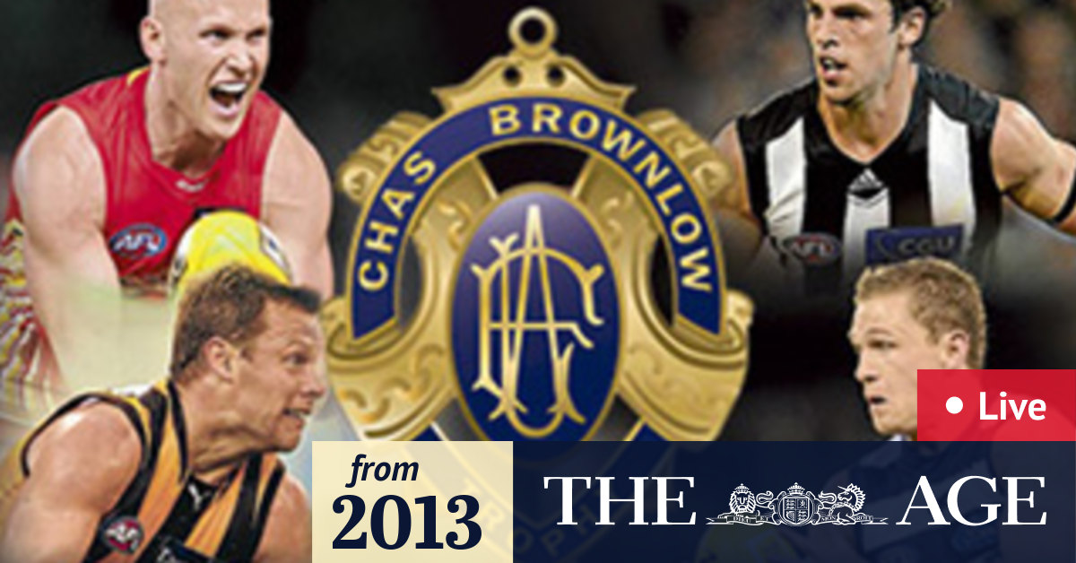 Live coverage 2013 AFL Brownlow Medal count